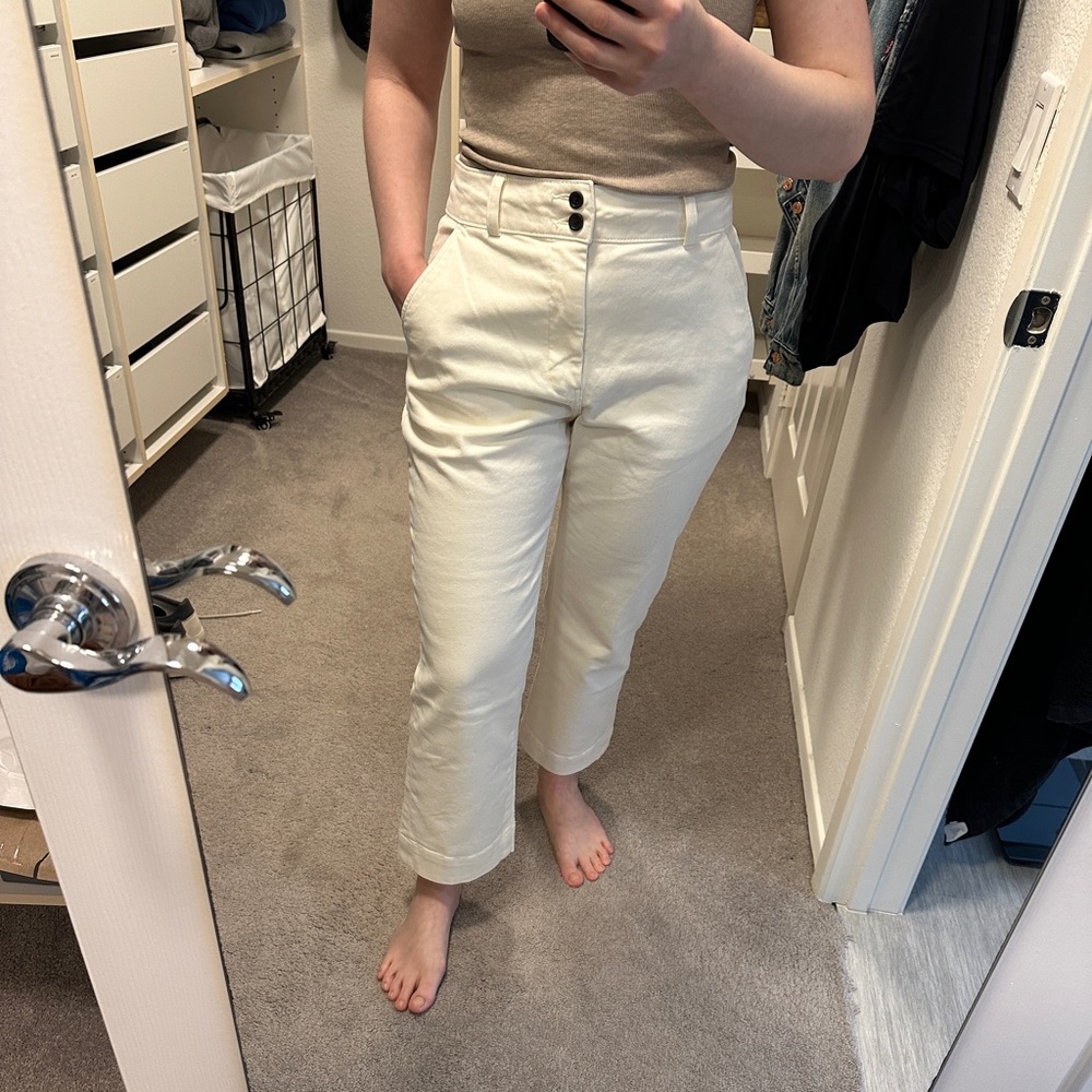 Everlane Organic Straight Bone 10